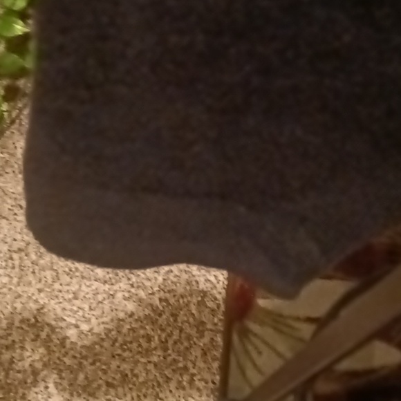 FINAL PRICE United Knitwear black l/s cotton sweater w side slits saggy pockets - Picture 11 of 14